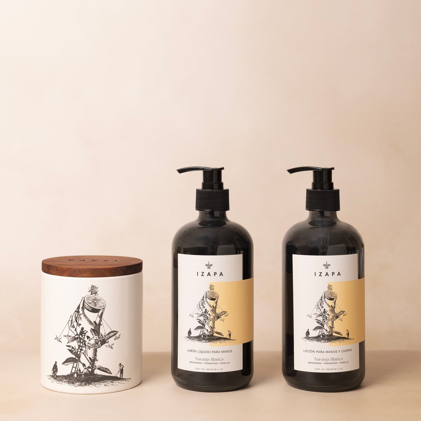 Vela Perfumada + Duo Manos